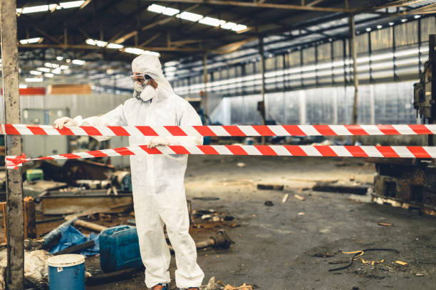 Professional Trauma Scene Cleanup technician working in Hudson, NH